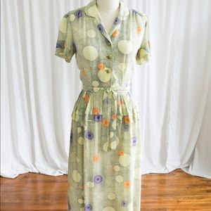 Real 1940s dress - vintage